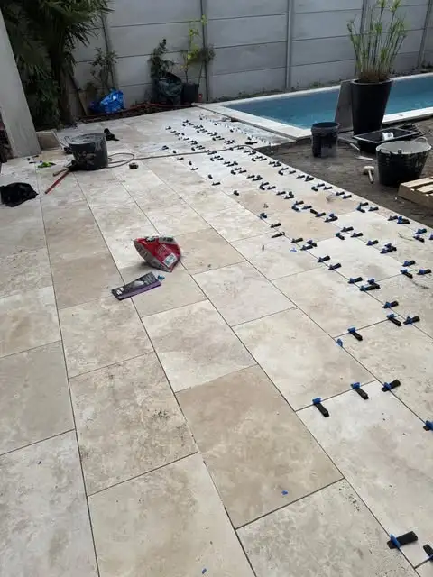 Carrelage après aménagement